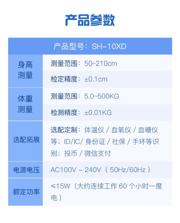 SH-50B血压脂肪款 全功能一体机